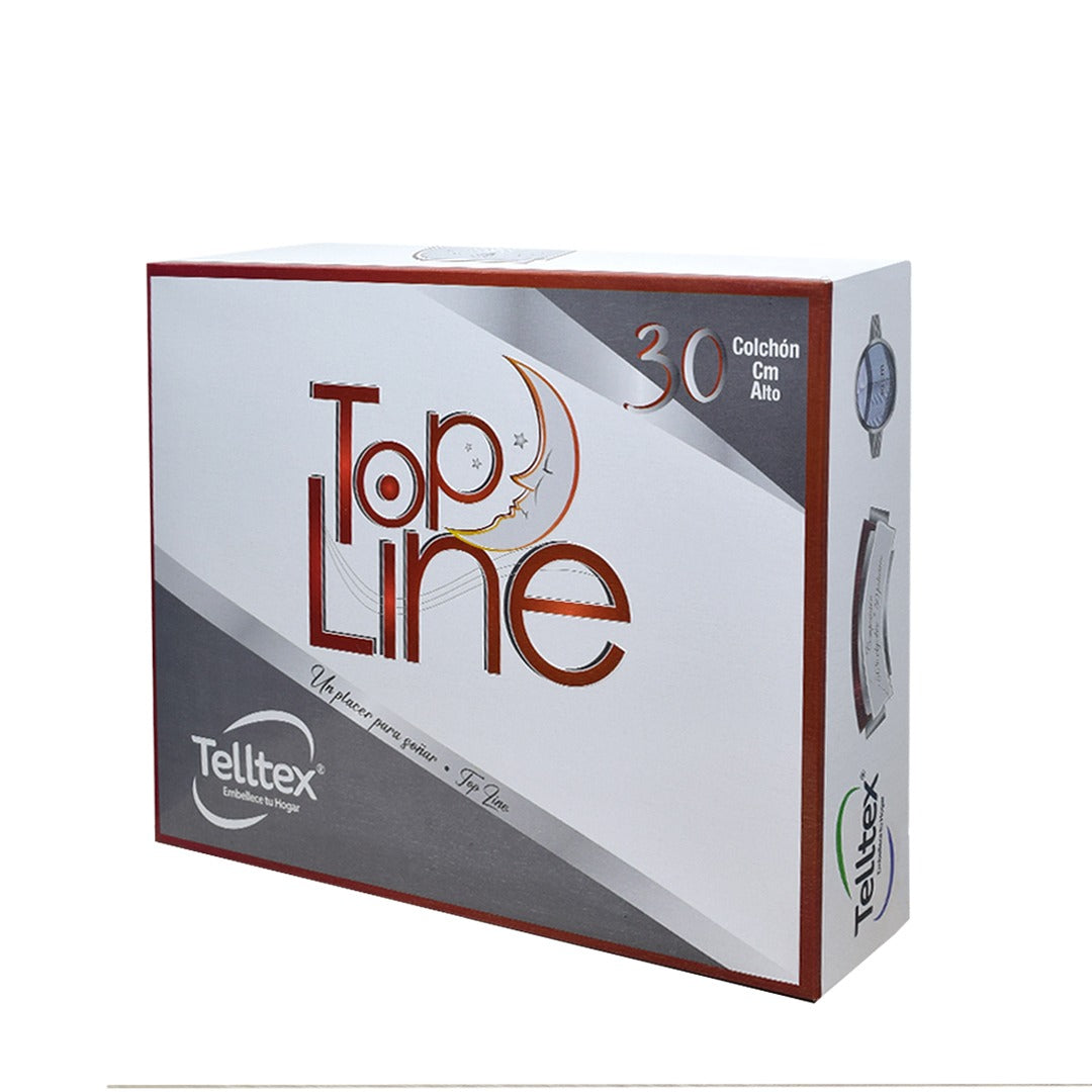 Sábana Top Line Pluss 300 Hilos - Color Blanca