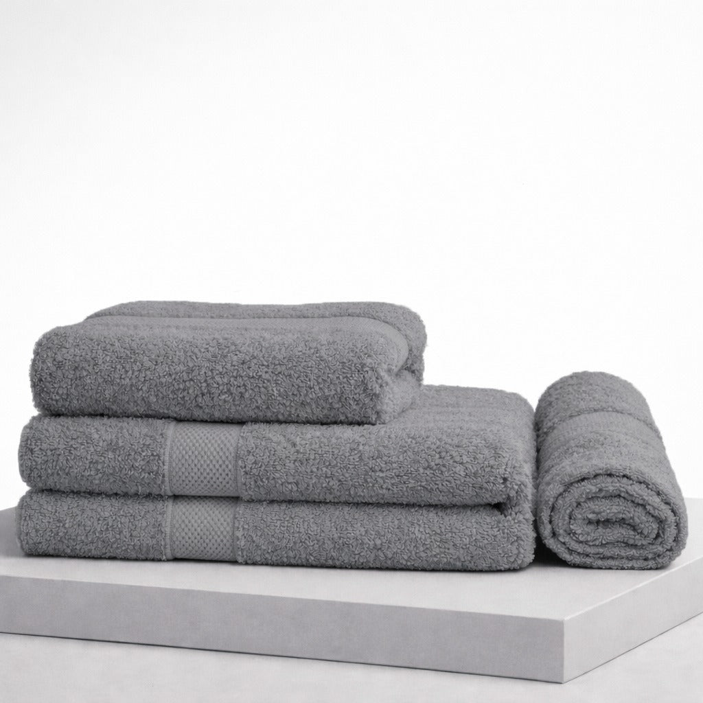 Juego de toalla X3 - Color Gris