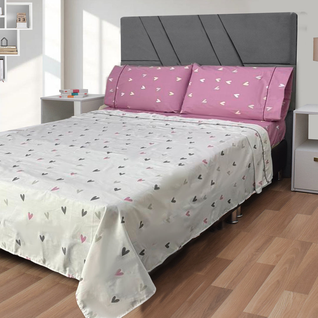 Sábana 150 Hilos Estampada - Selene