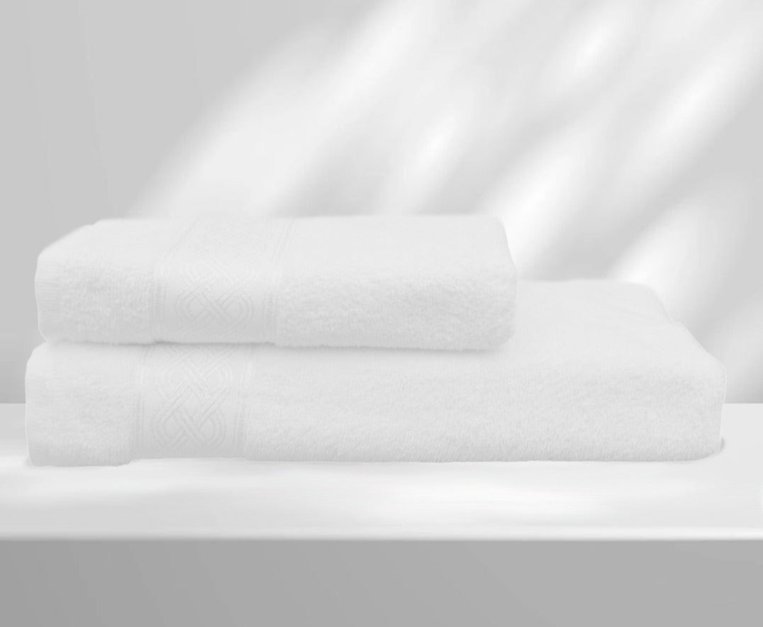 Juego de toalla-BLANCA