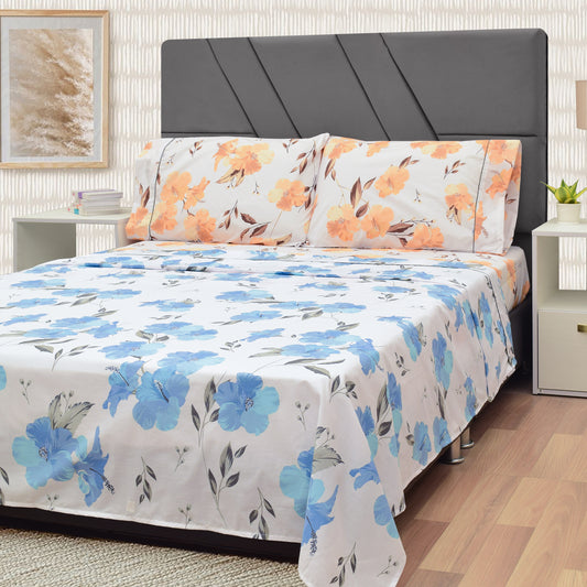 Sábana 150 Hilos Estampada - Diseño Amber