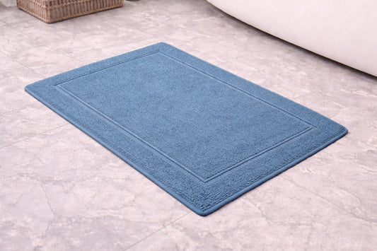 Toalla Piso - Santorini Azul Petróleo