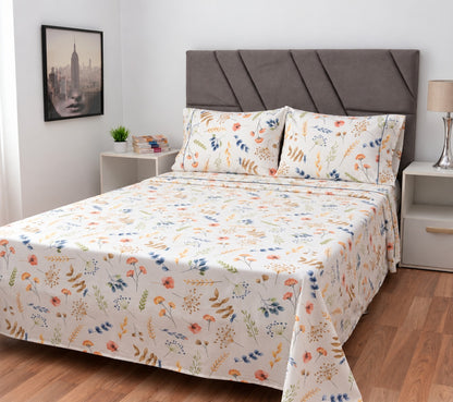Sábana 150 Hilos Estampada - Diseño Dalia