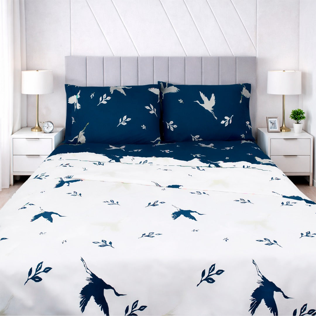 Sábana 150 Hilos Estampada - Diseño Kari