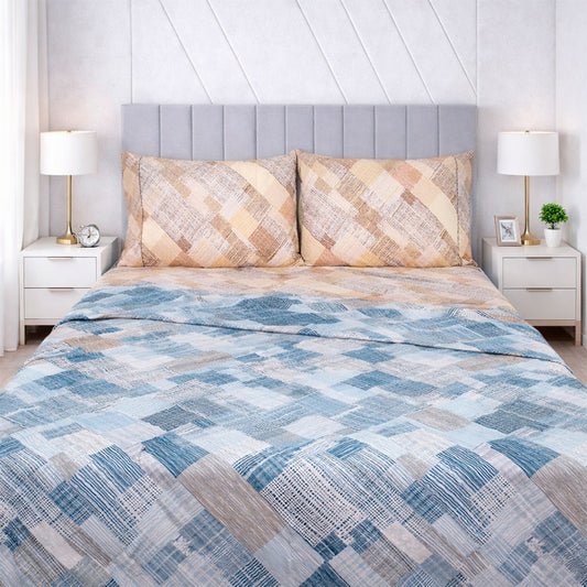 Sábana 150 Hilos Estampada - Diseño Mixt