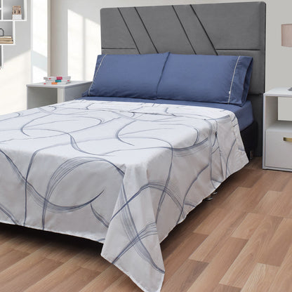 Sábanas 200 Hilos Estampadas –Música Petróleo