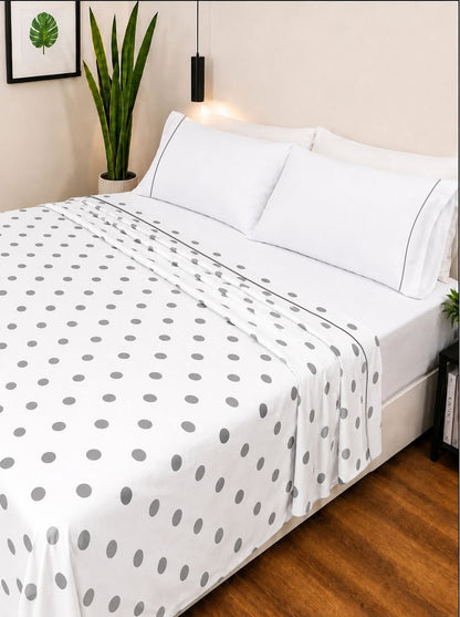 Sábana 150 Hilos Estampada - Diseño Naria