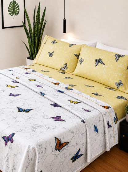 Sábana 150 Hilos Estampada - Diseño Trento