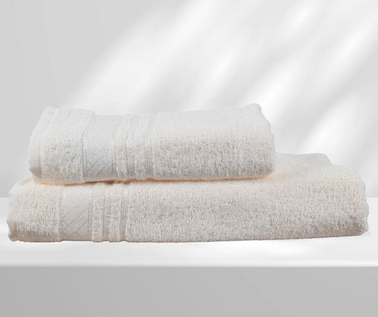 Juego de toalla-MARFIL