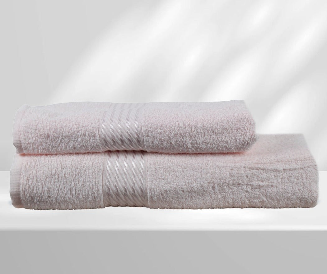 Juego de toalla-ROSA