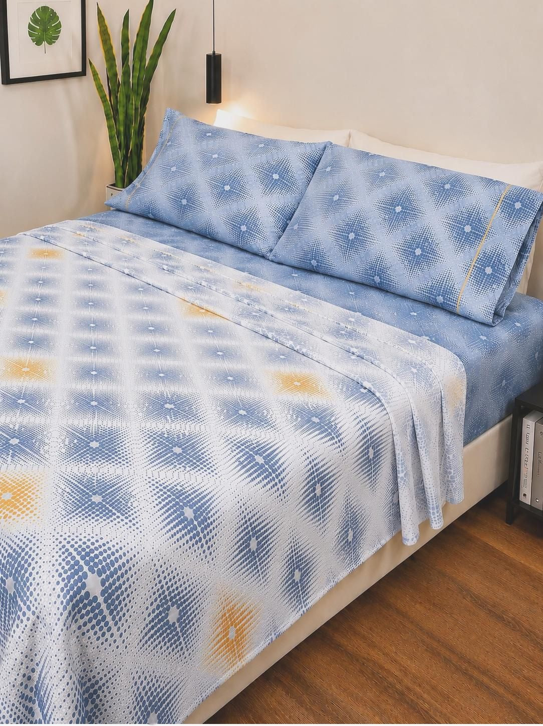 Sábana 150 Hilos Estampada - Diseño Terni