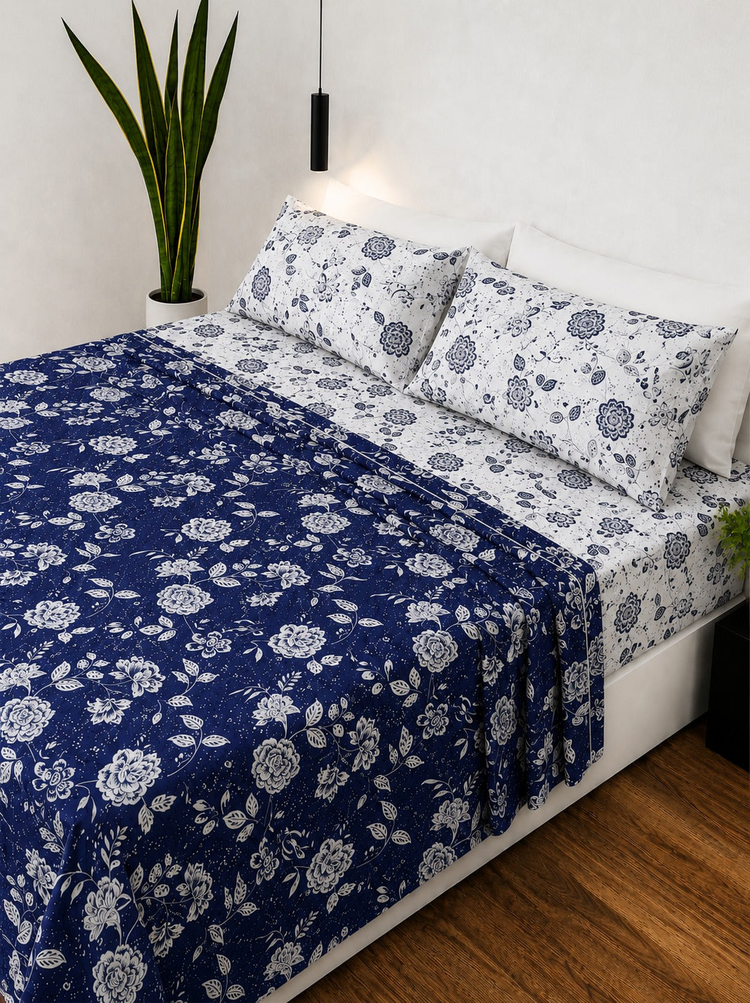 Sábana 150 Hilos Estampada - Diseño Lazio