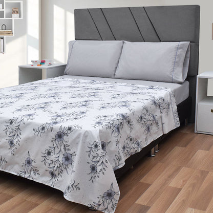 Sábanas 200 Hilos Estampadas – Atardecer Silver