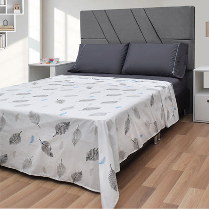 Sábanas 200 Hilos Estampadas – Libertad Gris